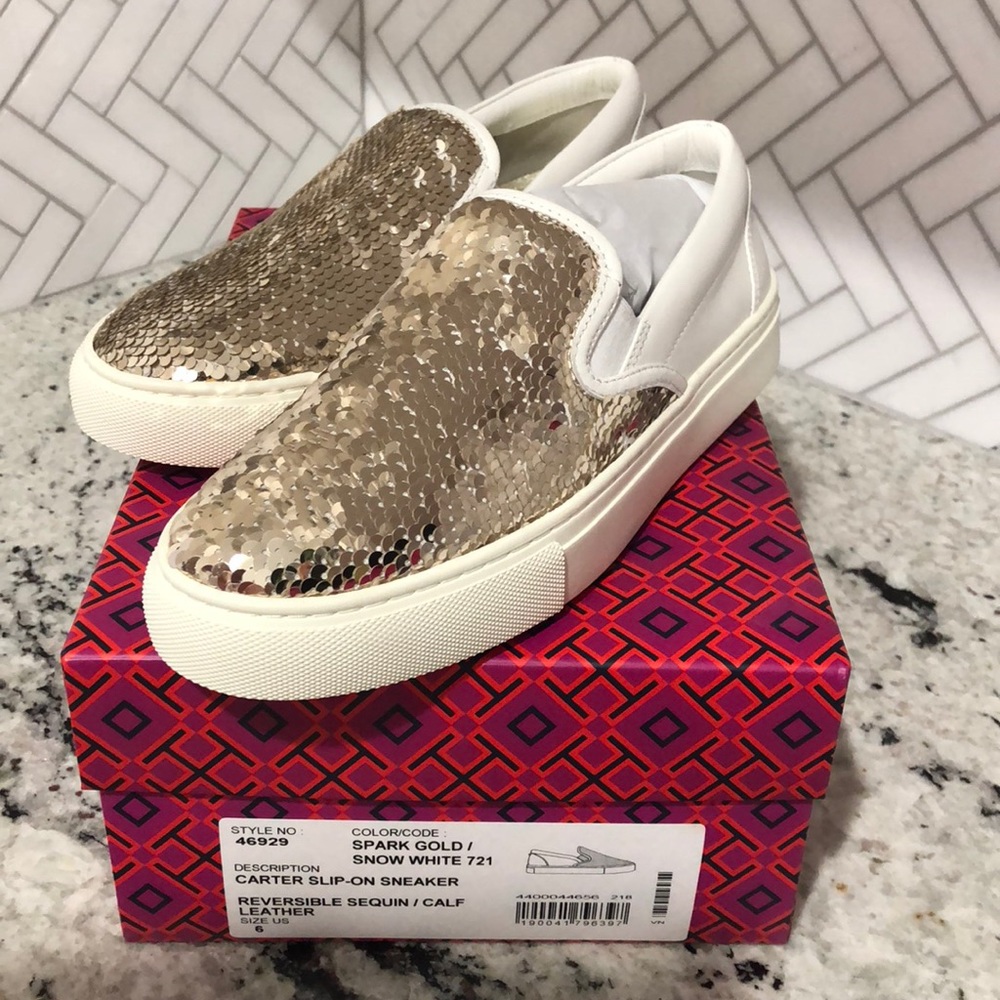 Tory Burch Carter Slip on Sneaker NWT